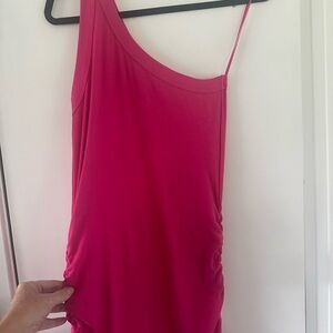 Michael Stars pink midi dress.